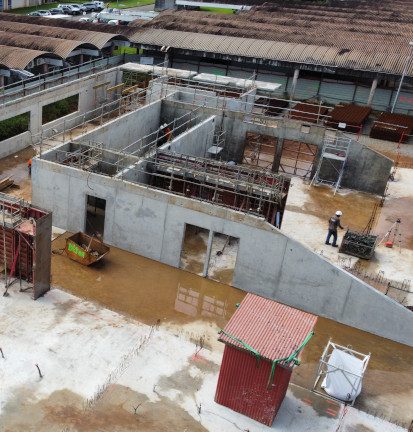 Construction d’un nouveau bâtiment au Centre Hospitalier de Cayenne