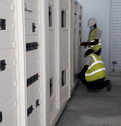 Remise à neuf du réseau électrique du grand port